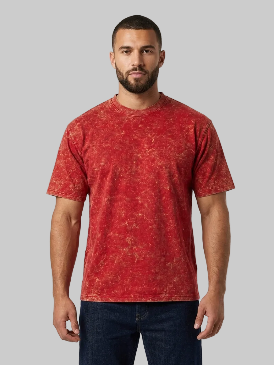 Retro Fade Crew Neck Tee