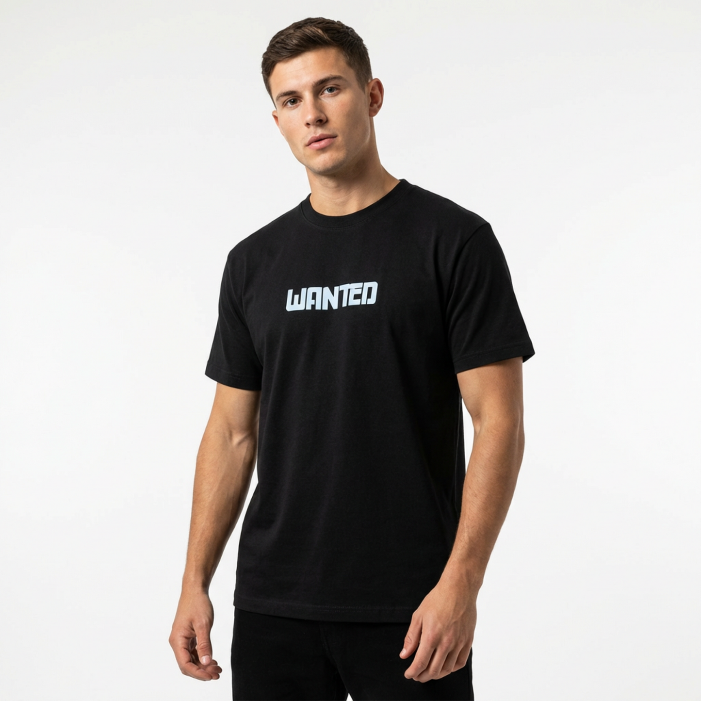 Bear Graphic Black Tee