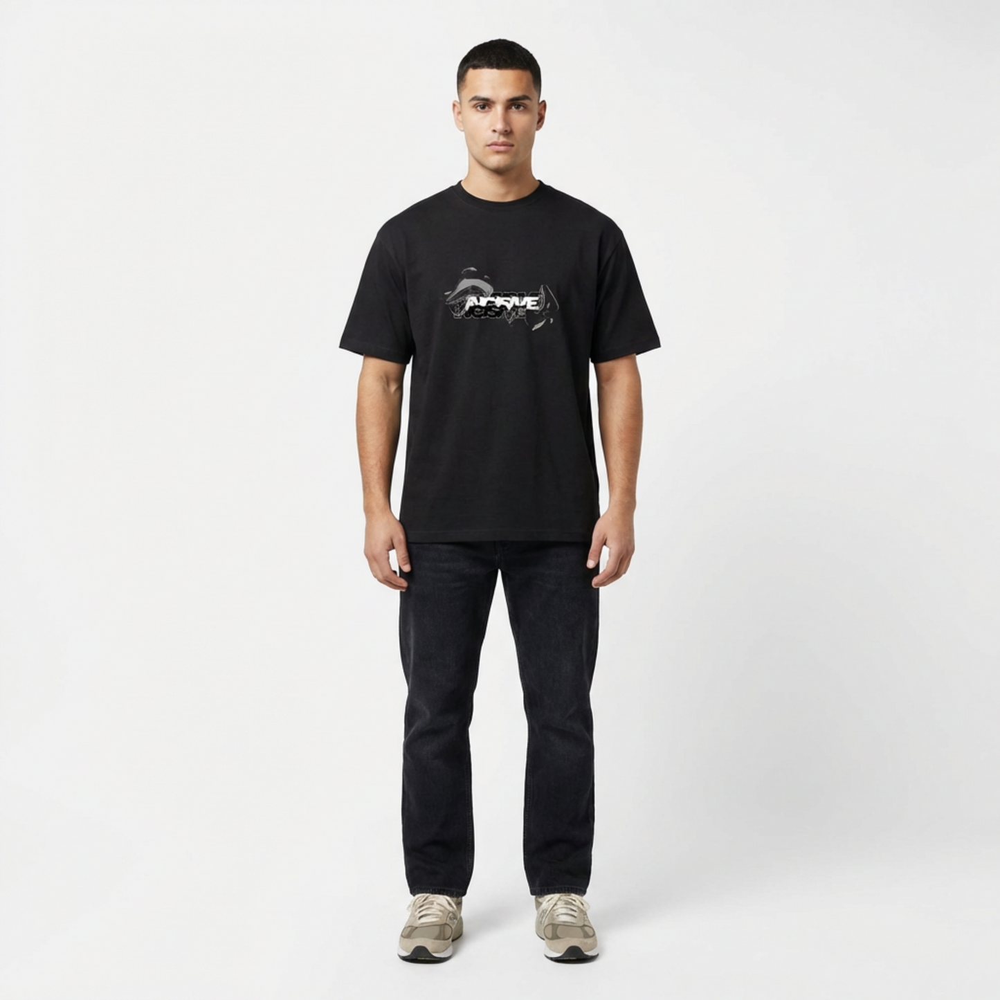 Metallic Teeth Graphic Tee