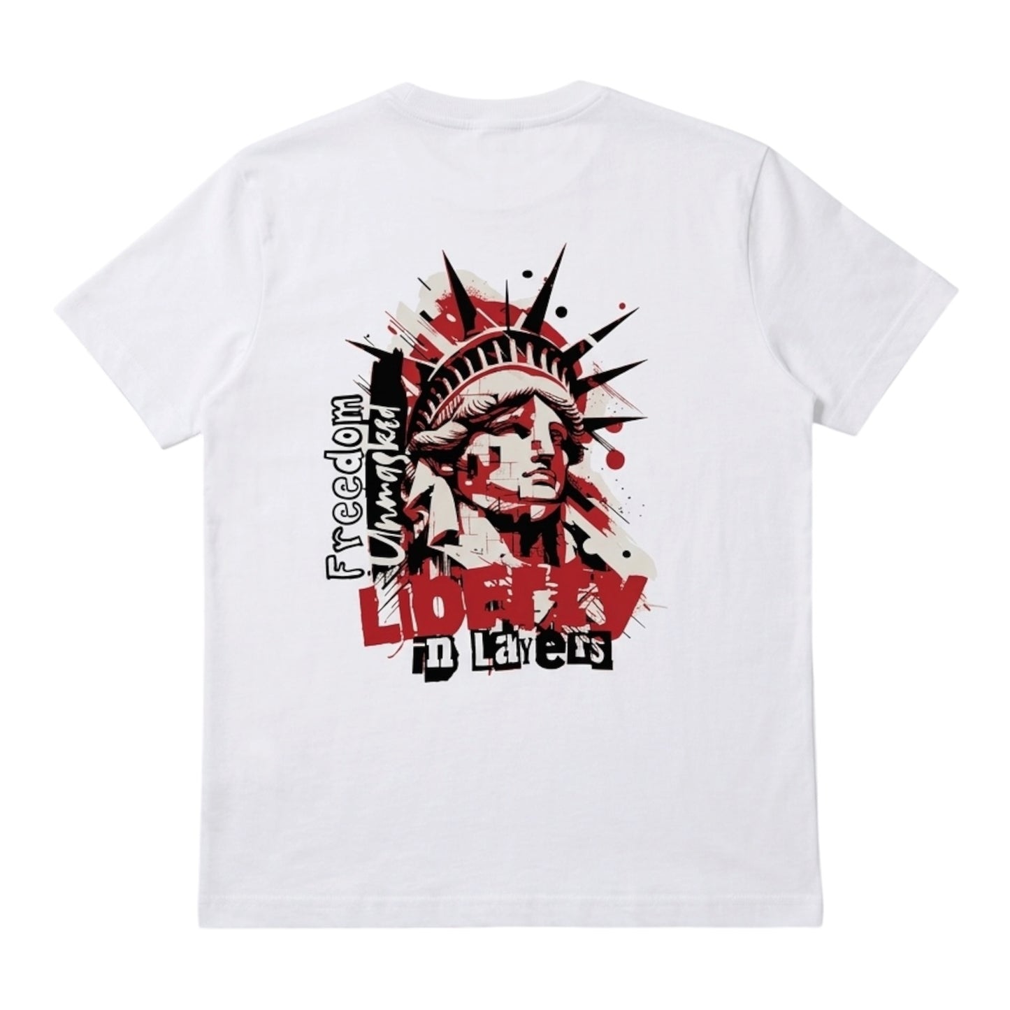 New York Liberty Graphic White Tee